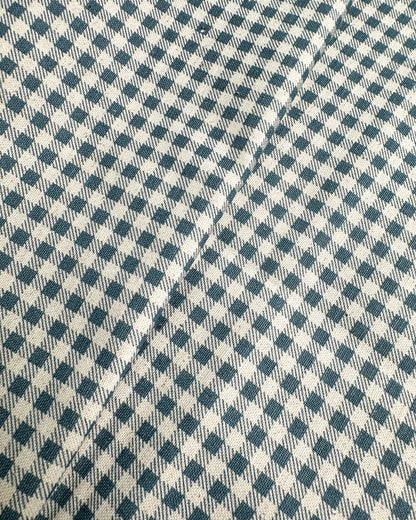 Algodão com linho 1/2m - estampado xadrez