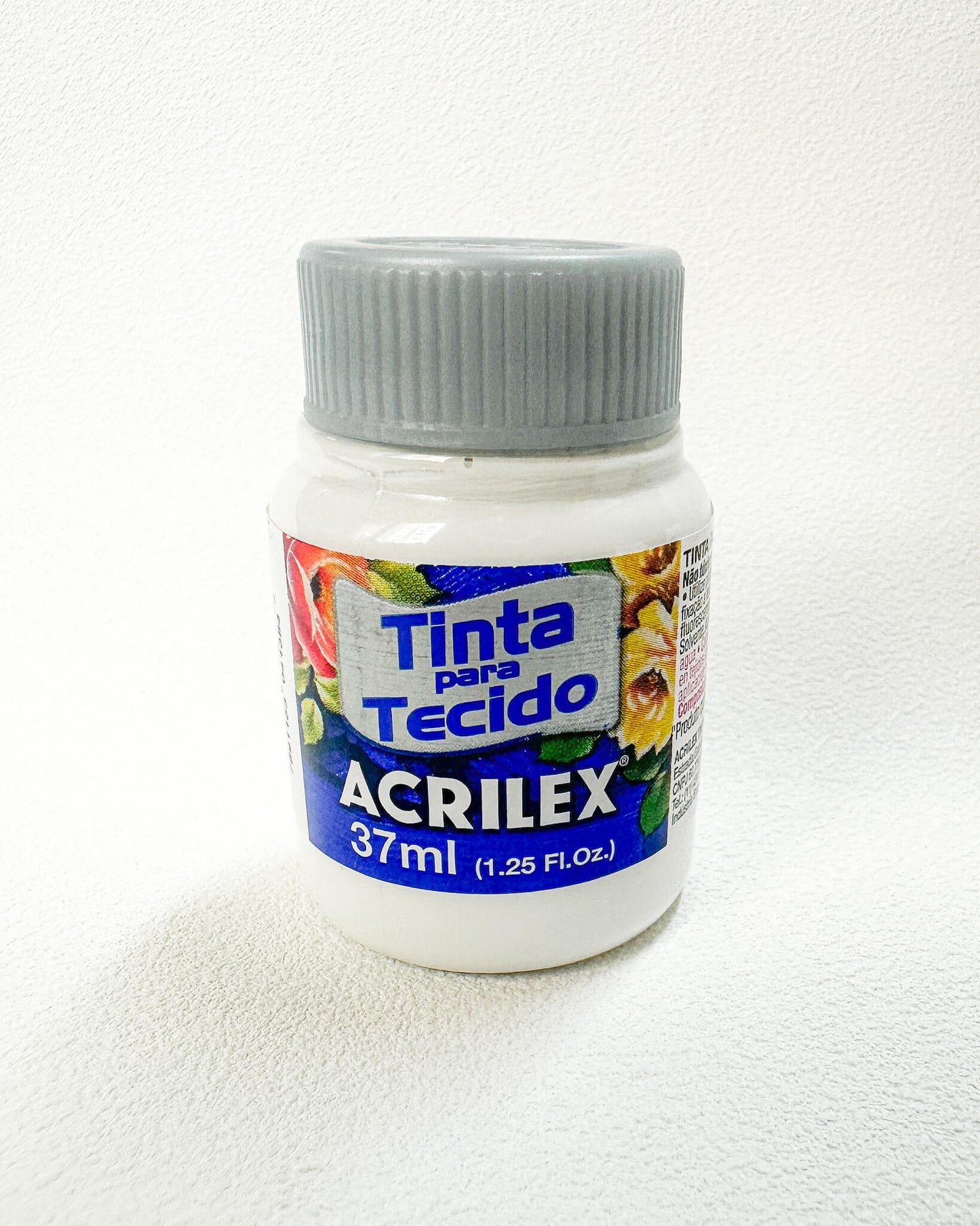 Tinta para tecido Acrilex - 519 branco
