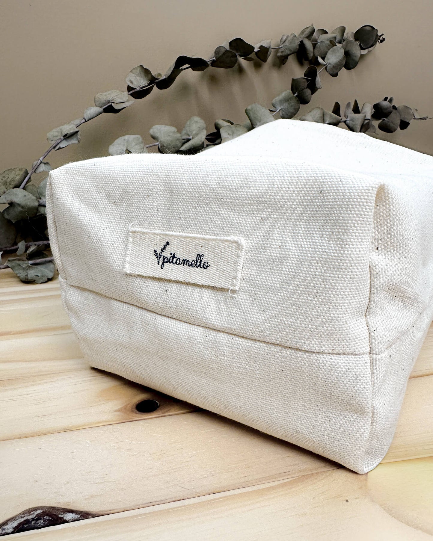 Cesta Inspira para bordar listrada grafite duo