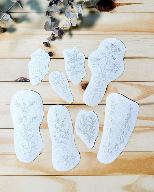 Aplique e Borde - Kit entretela adesiva Varal de Temperos | Ponto a Ponto 4