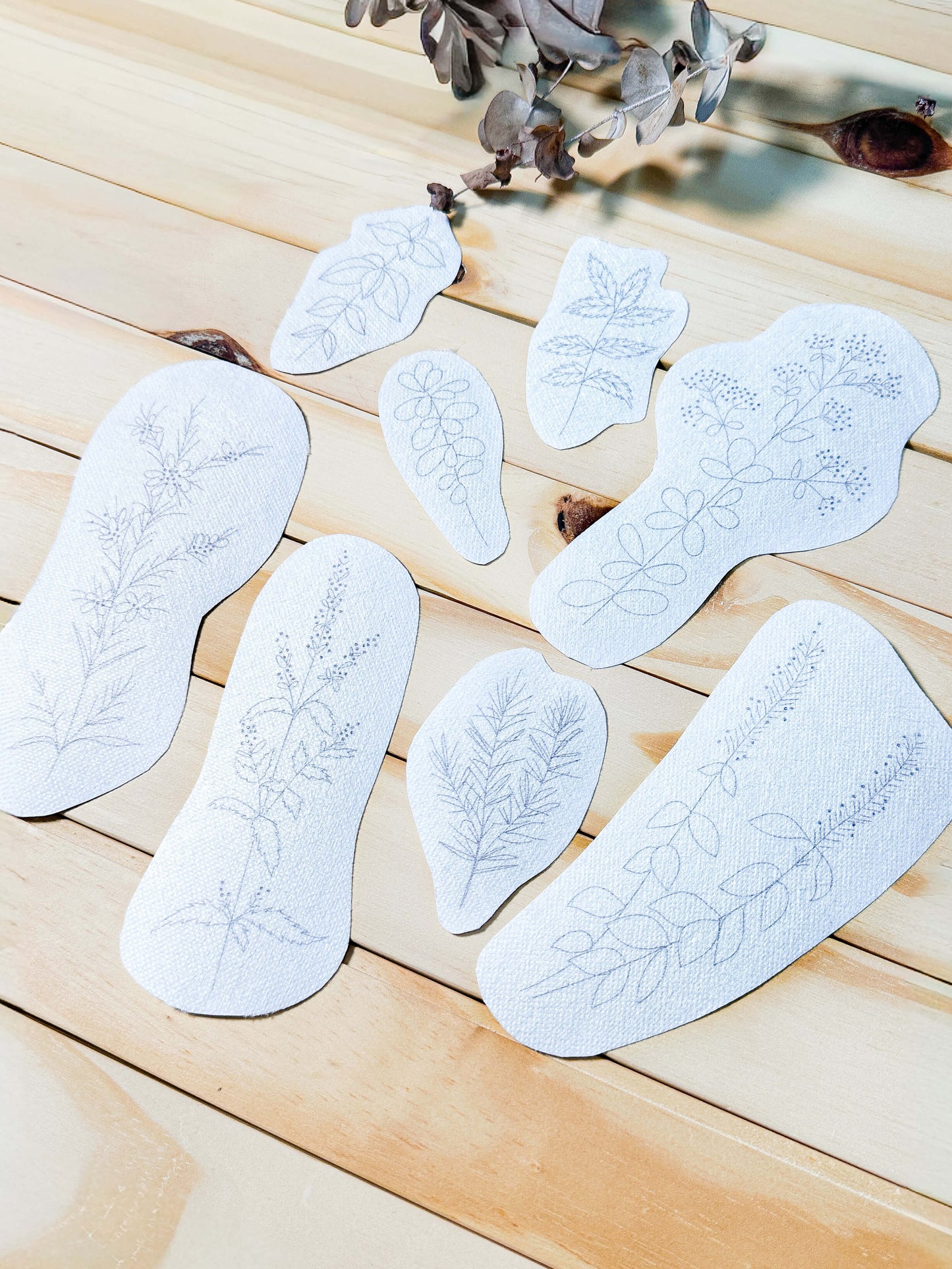 Aplique e Borde - Kit entretela adesiva Varal de Temperos | Ponto a Ponto 4