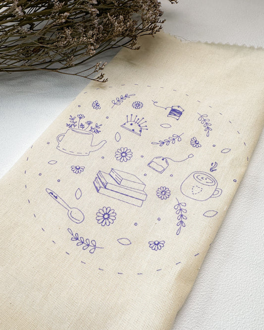 Prontos para Bordar – Kit Tecidos Riscados "Momentos" Hygge