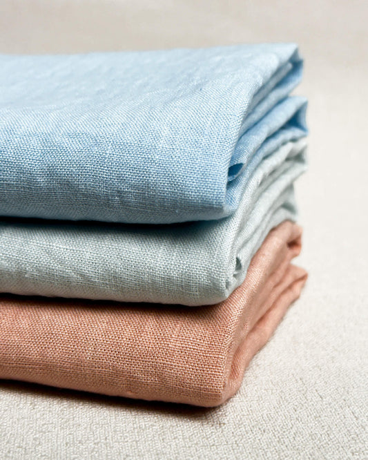 3 cortes Fat quarter de Cambraia de linho puro