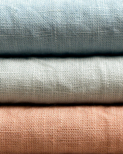 3 cortes Fat quarter de Cambraia de linho puro