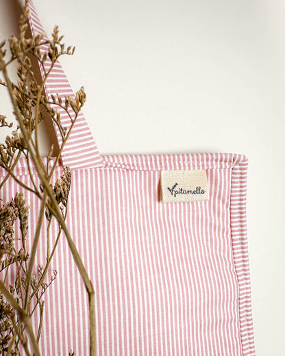 Pasta para Bordado Listras Rosa - Edição Limitada