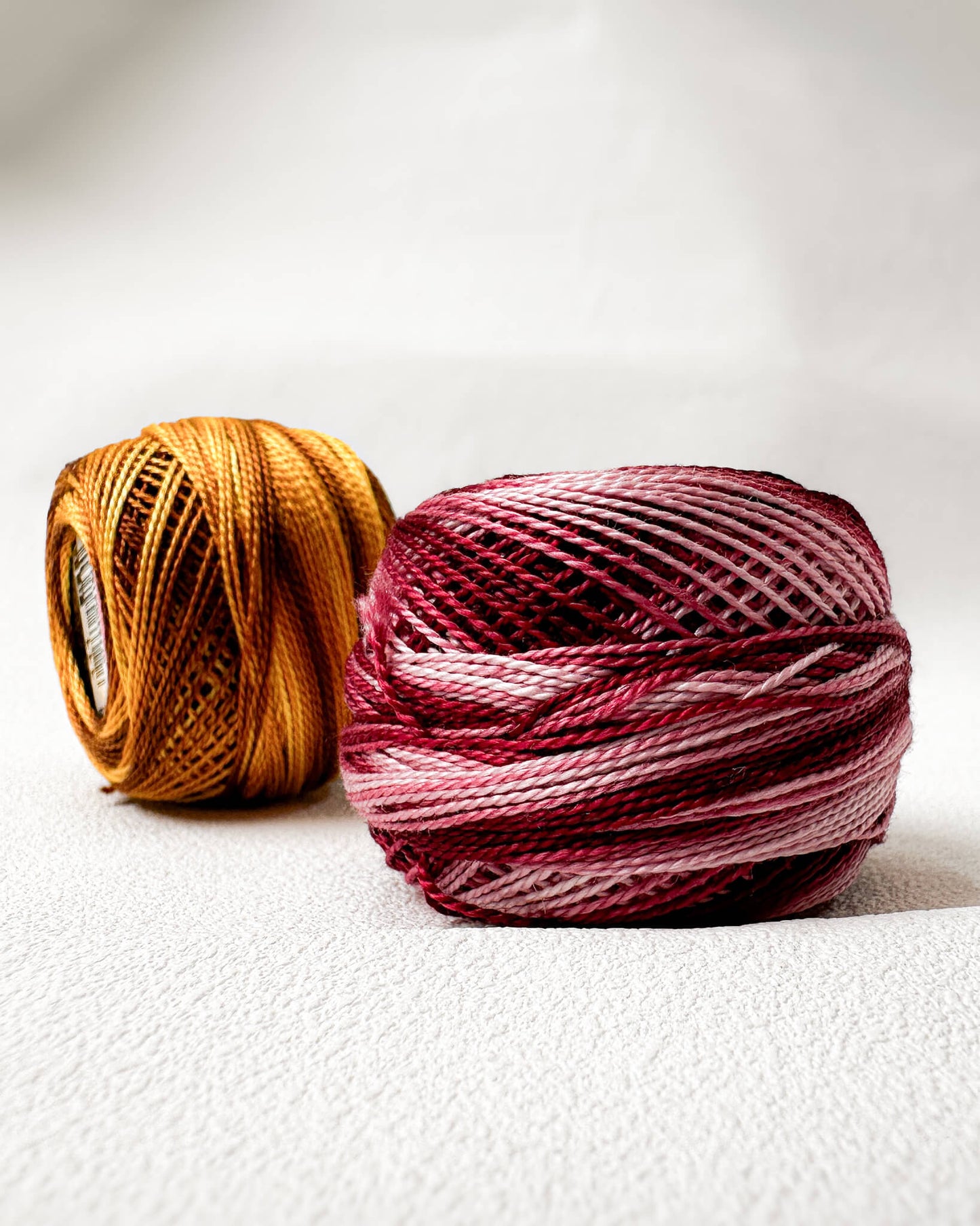 Novelo DMC Coton Perlé  Mesclada - 80 metros