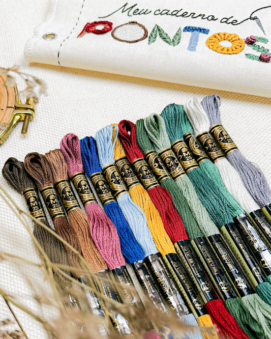 Paleta DMC - Caderno de Pontos