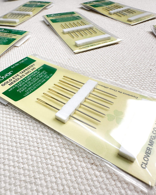 Agulhas Clover para ponto cruz -  238/24