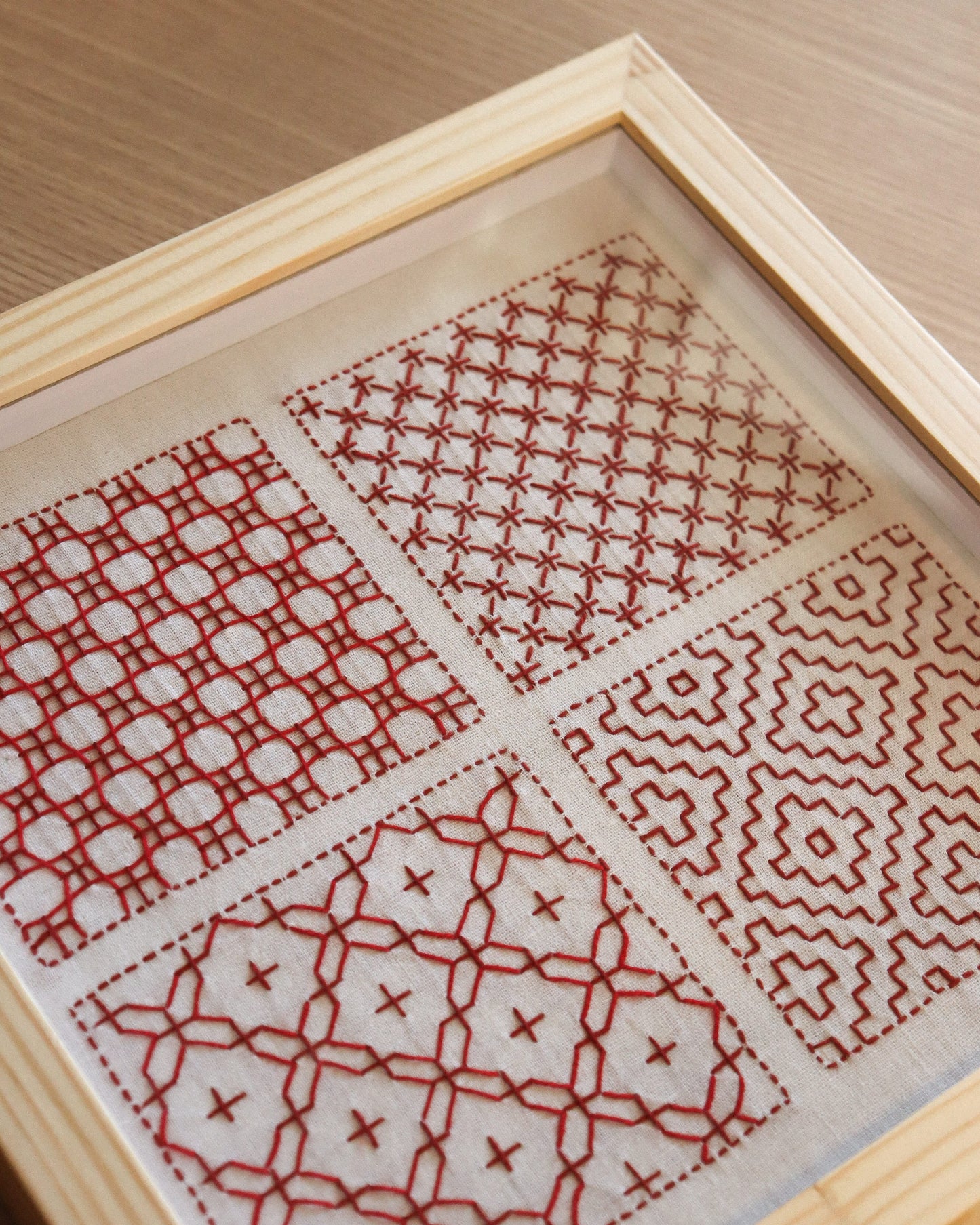 Curso Sashiko - Hitomezashi
