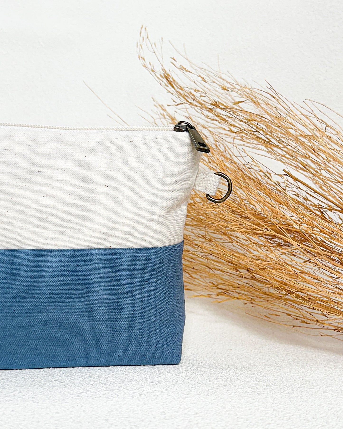 Nécessaire Inspira para bordar azul jeans duo