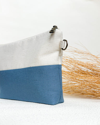 Nécessaire Inspira para bordar azul jeans duo