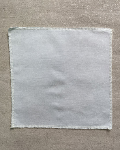 Corte de algodão com linho 25x25