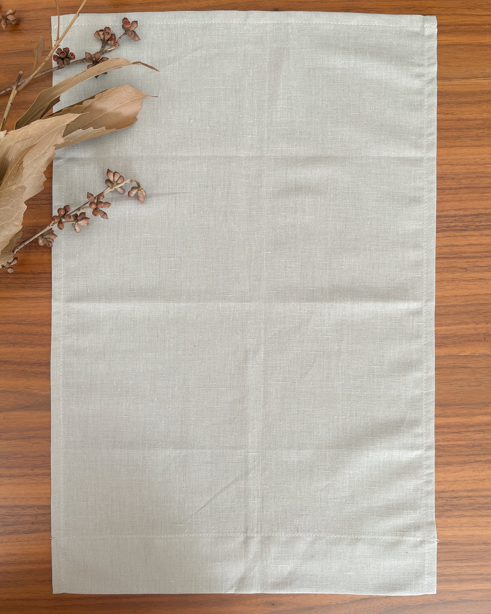 Toalha de linho versátil - 100% fibra natural