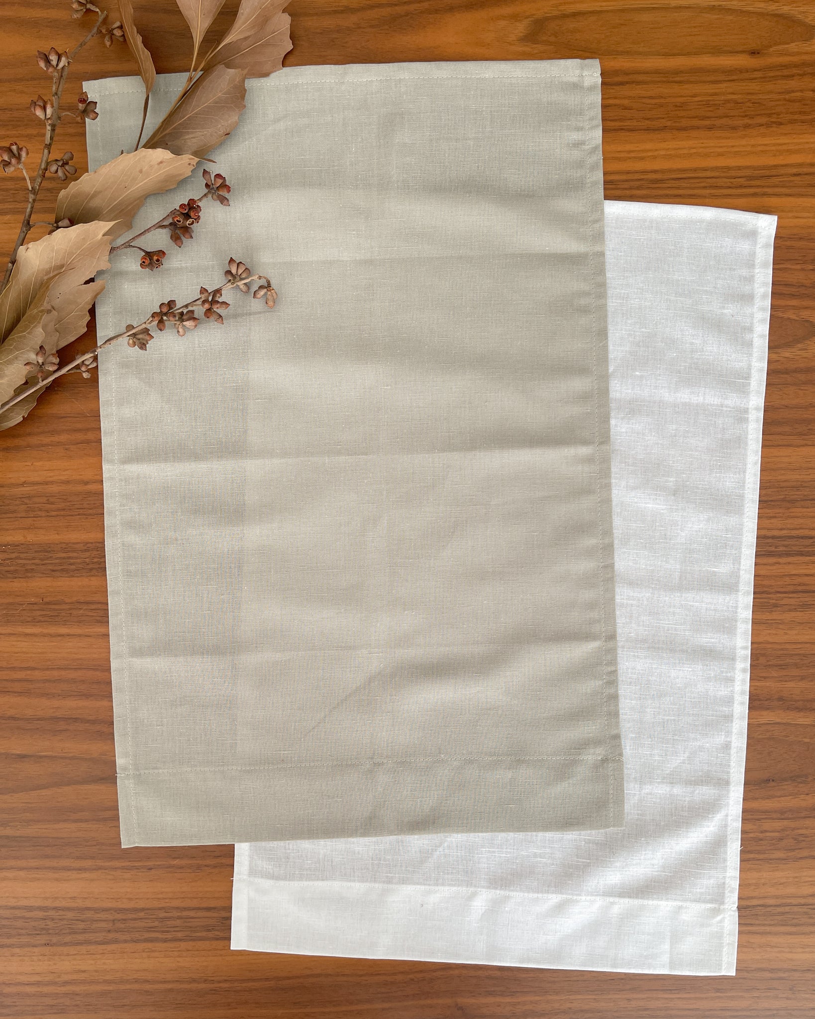 Toalha de linho versátil - 100% fibra natural