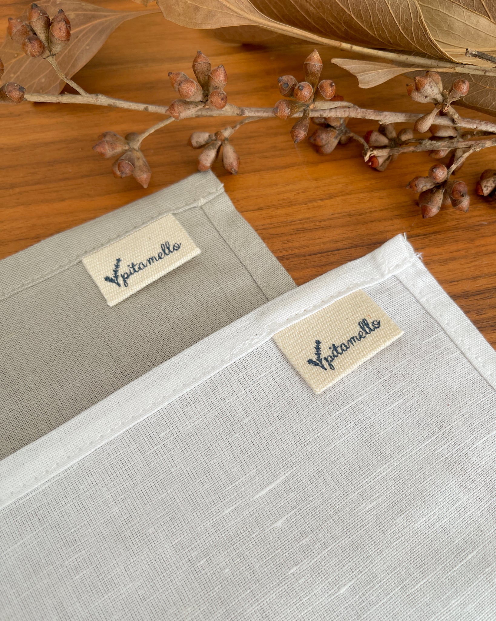 Toalha de linho versátil - 100% fibra natural