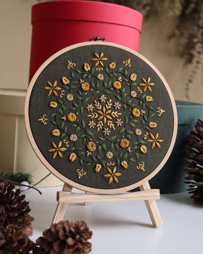 E-book Mandalas Florais | Caixas de presente bordadas - eBook PAP n. 44