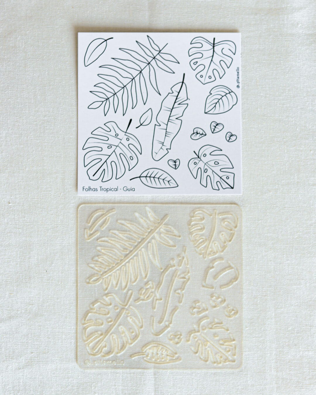 Réguas de Desenho - Jardim criativo