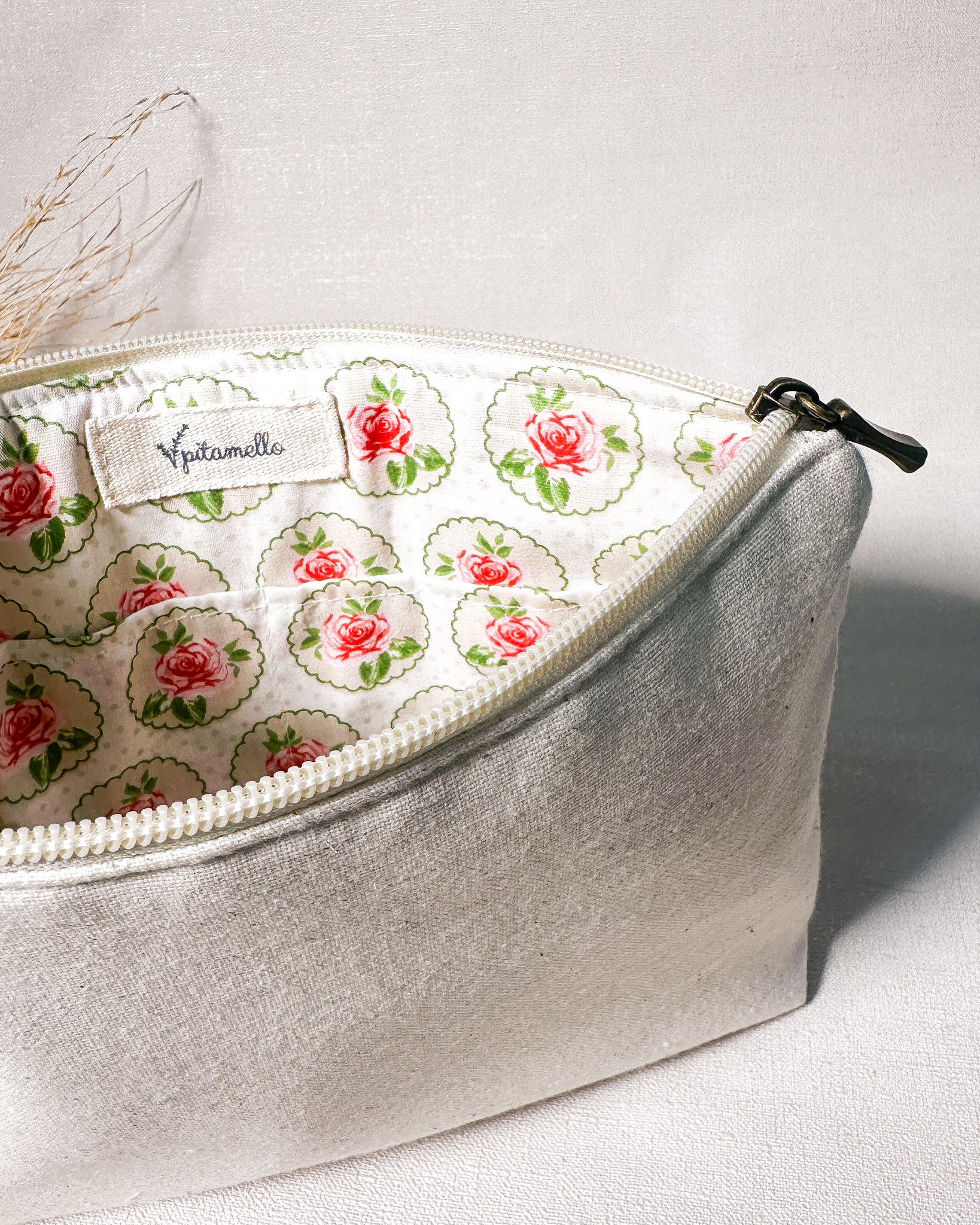 Necessaire Inspira para bordar cru