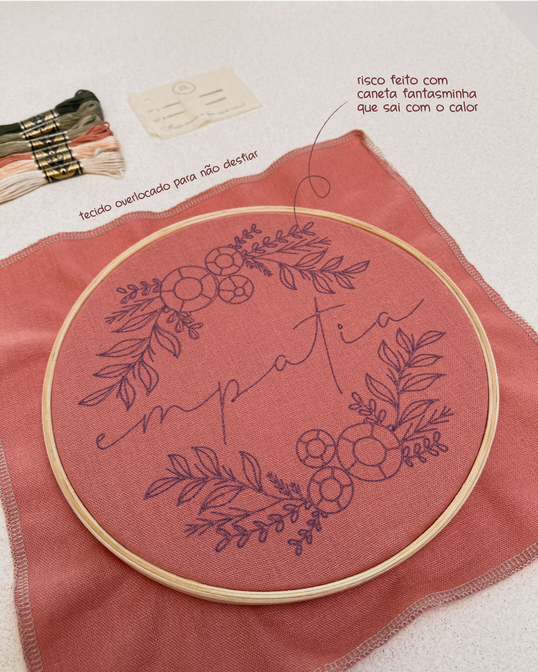 Kit Quero Bordar -  Empatia