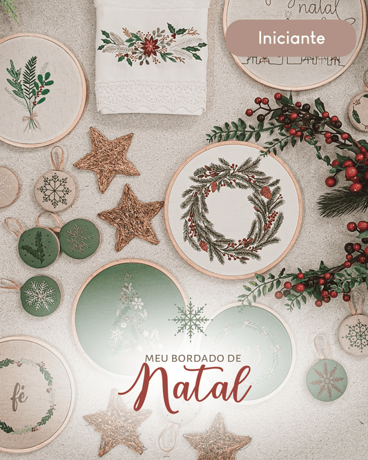 Curso Meu Bordado de Natal