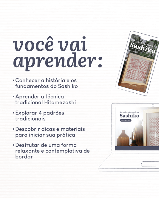 Curso Sashiko - Hitomezashi