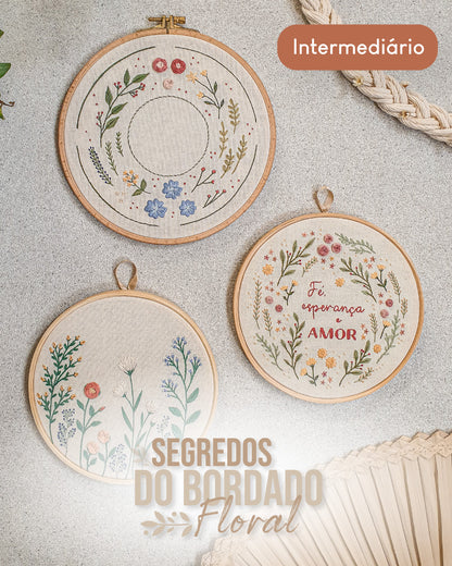 Curso Segredos do Bordado Floral