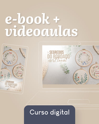 Curso Segredos do Bordado Floral