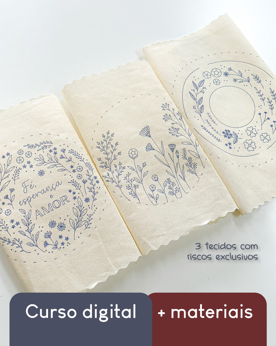 Curso Segredos do Bordado Floral