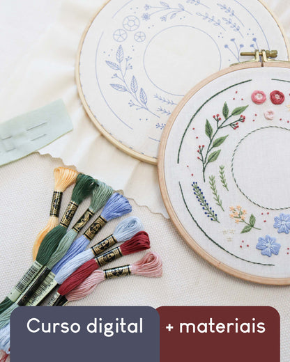 Curso Segredos do Bordado Floral