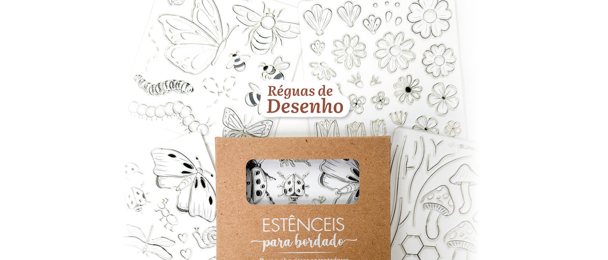 Crie do seu jeito com as nossas réguas