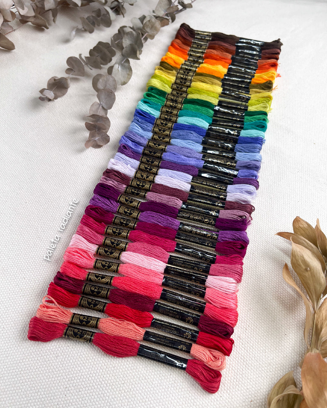 Minha Primeira Paleta de Linhas – Seleção com 40 cores DMC