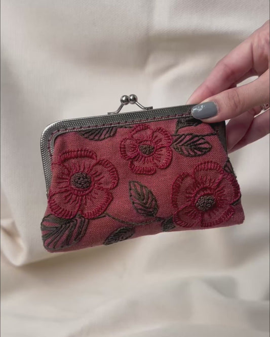 Bolsinha da Vovó tradição marsala | Peça única - Acervo