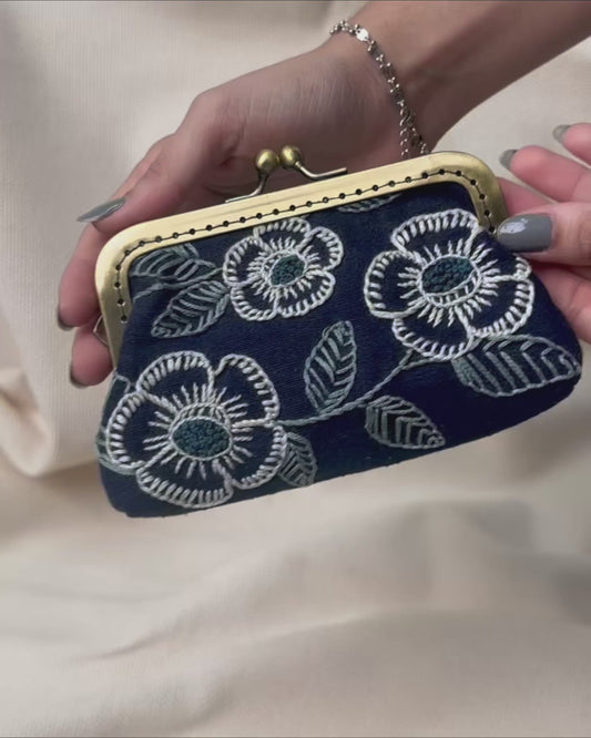 Bolsinha da Vovó brisa azul | Peça única - Acervo