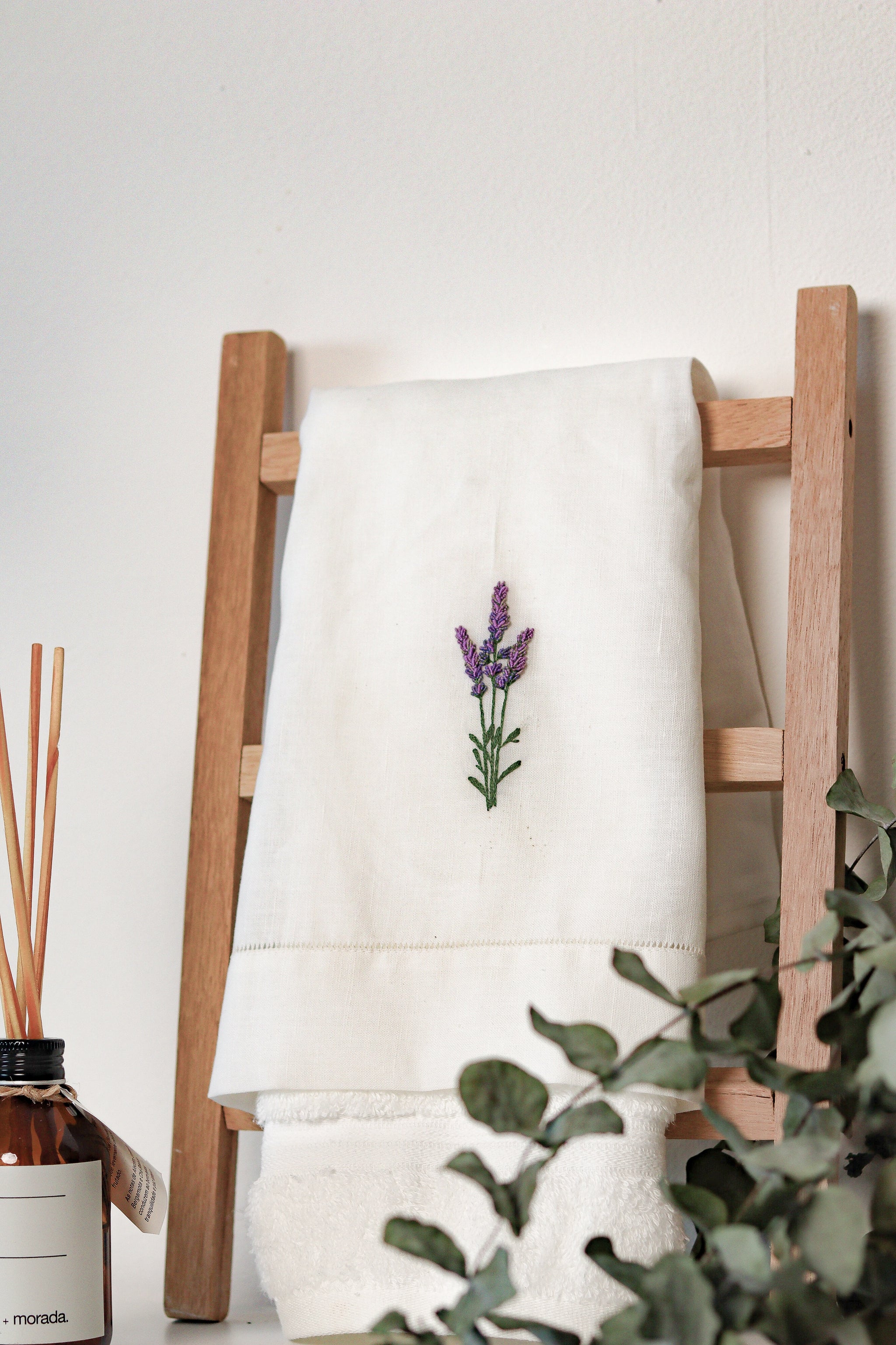 Toalha de linho versátil - 100% fibra natural